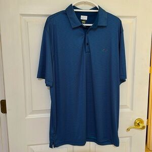Greg Norman Play Dry Striped Polo